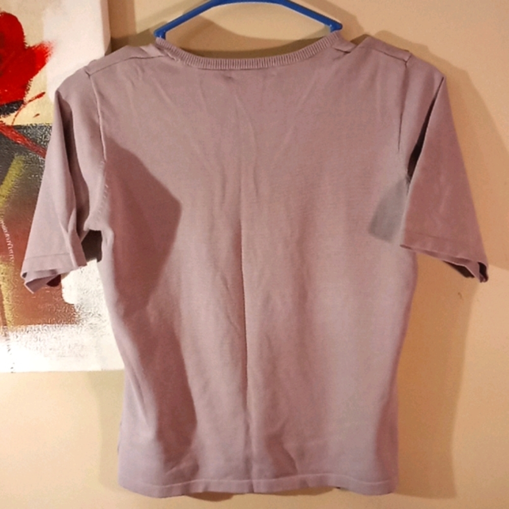😝 Lilac silk blend top